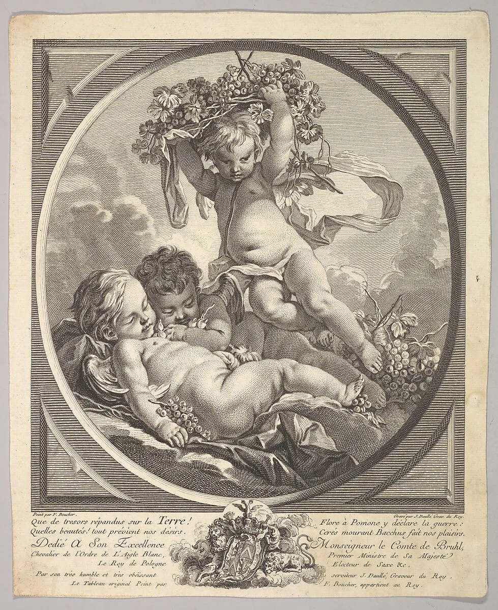 Earth — Jean Daullé|François Boucher