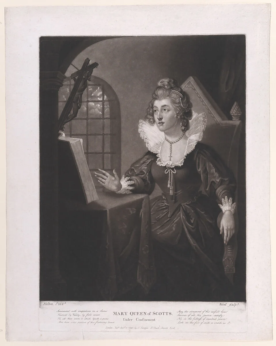 Mary, Queen of Scots Under Confinement — Mary, Queen of Scots|Robert Fulton|James Ward|Thomas Simpson