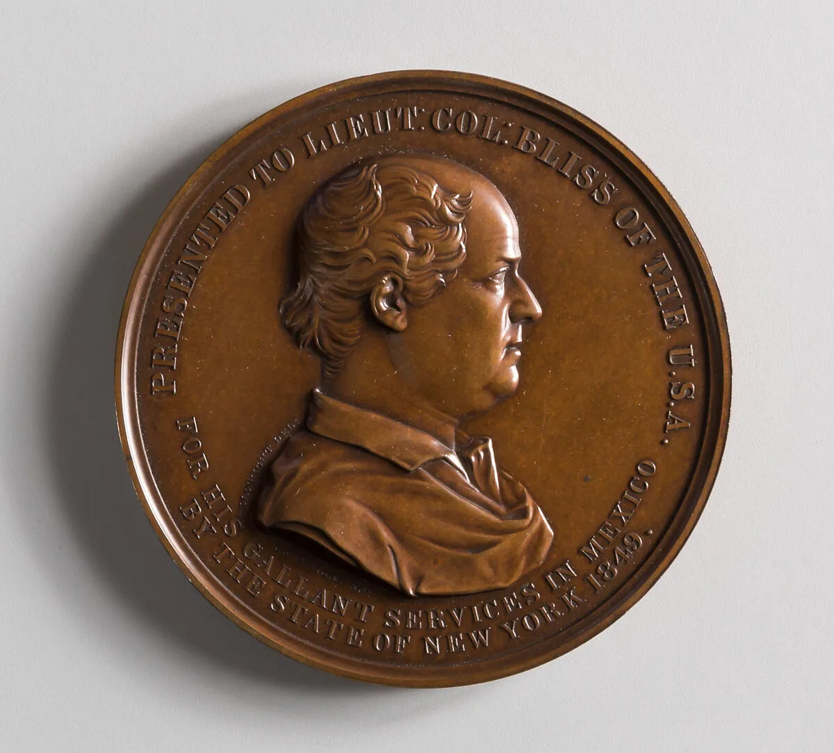 New York State to Louisiana to Lieutenant-Colonel Bliss — Charles Cushing Wright