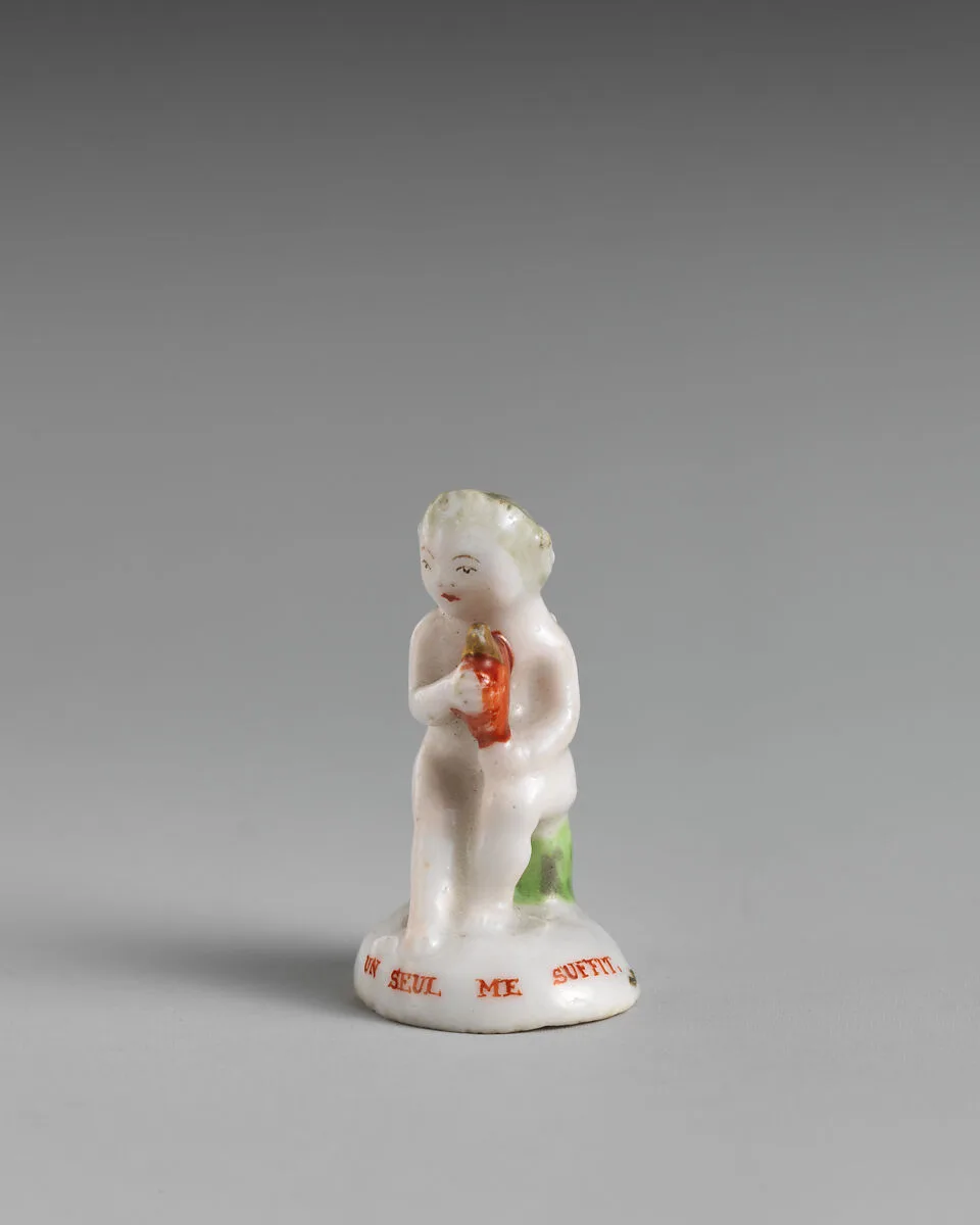 Miniature seal — Chelsea Porcelain Manufactory