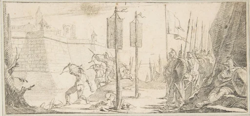 Illustration for a Book: Siege of a City