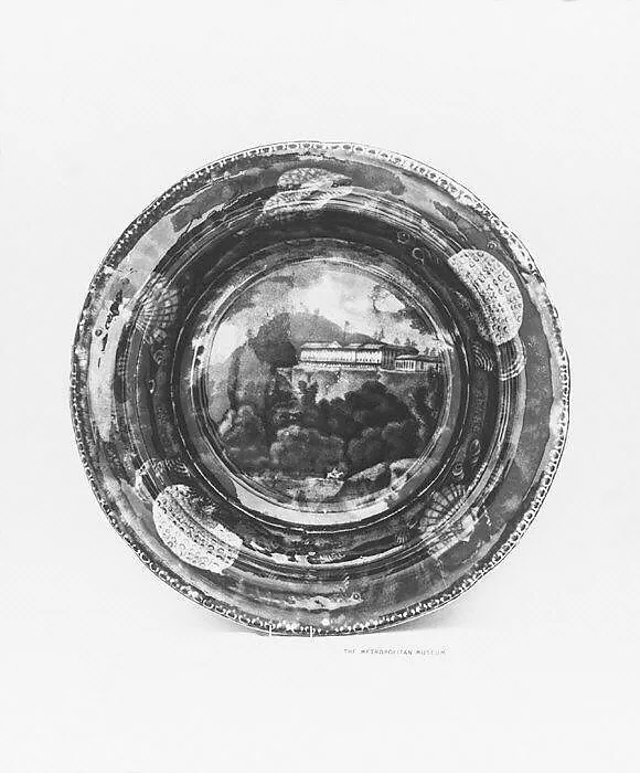 Plate — Enoch Wood & Sons