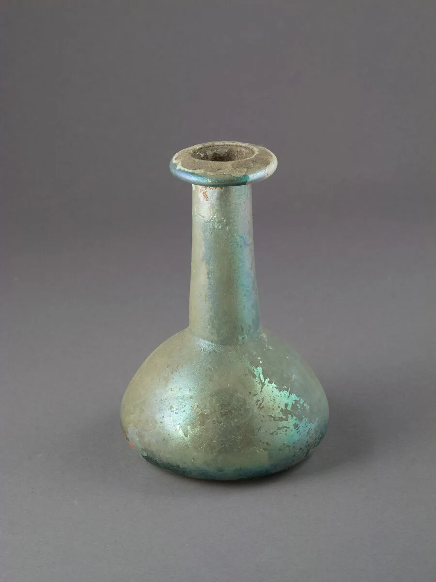 Glass perfume bottle — Unknown