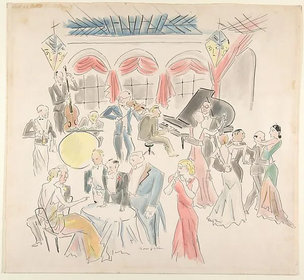 Club El Patio — Tsuguharu Foujita