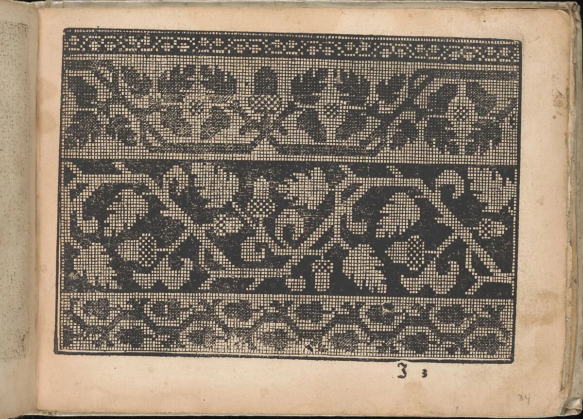 Neu künstlich Modelbuch (page 34r) — Bernhard Jobin