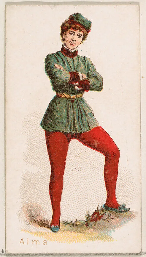 Alma, from the Ballet Queens series (N182) issued by Wm. S. Kimball & Co. — William S. Kimball & Company