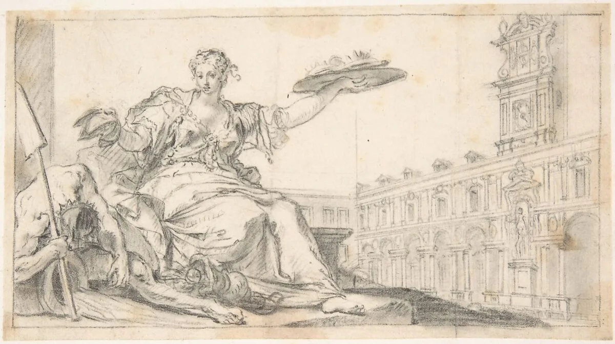 Allegory — Anonymous, Italian, Venetian, 18th century