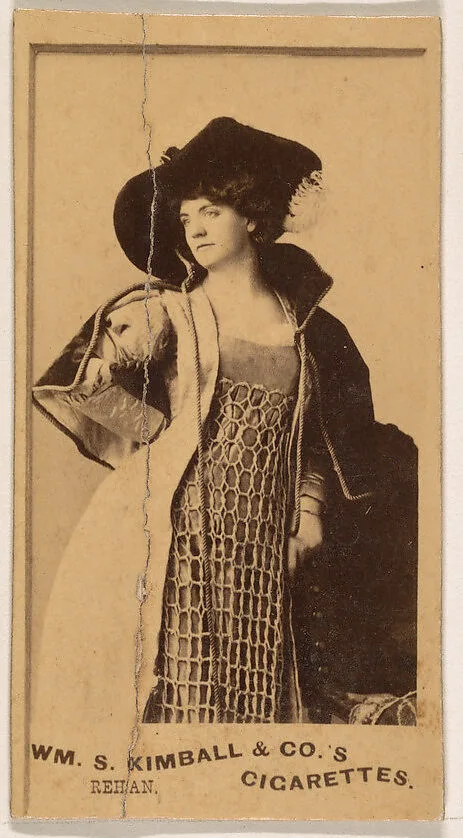 Ada Rehan, from the Actresses series (N203) issued by Wm. S. Kimball & Co. — William S. Kimball & Company