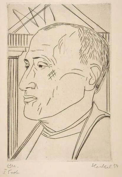 The Friend — Erich Heckel