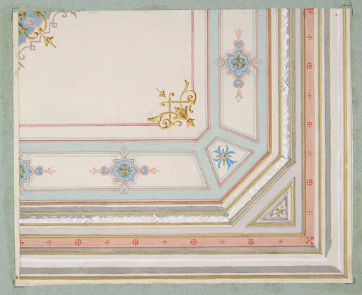 Partial design for a painted ceiling