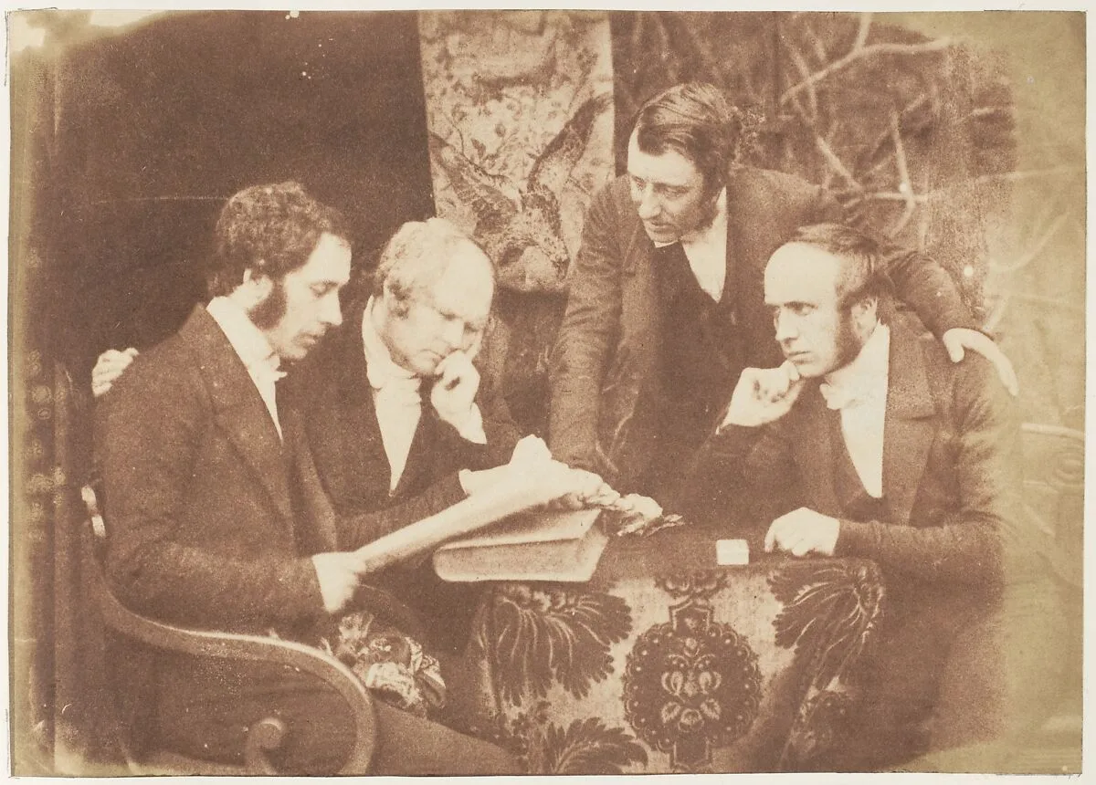 Alexander of Duntocher, McMillan of Cardross and Two Others — David Octavius Hill|Robert Adamson|Hill and Adamson
