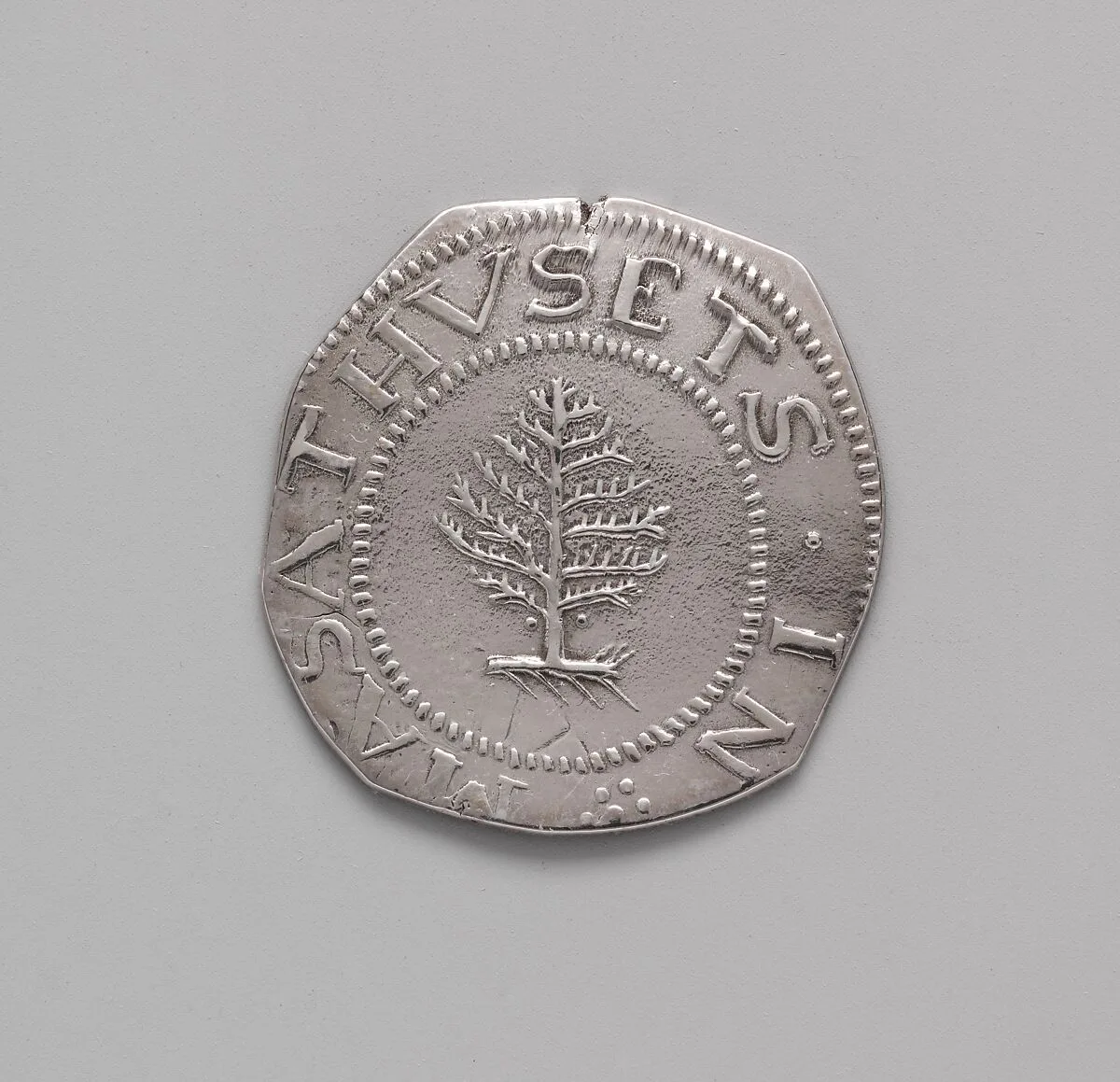 Shilling — John Hull|Robert Sanderson Sr.