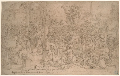 The Jews Collecting the Twelve Stones from the River Jordan