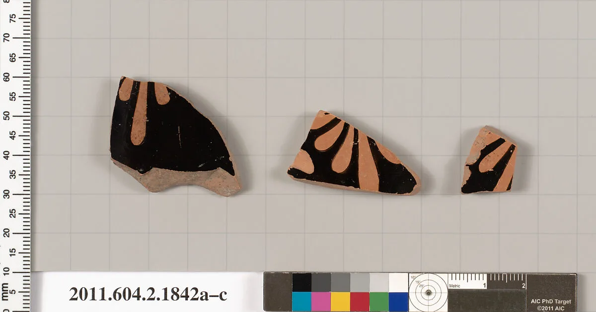 Terracotta fragments of skyphoi (deep drinking cups) — Unknown
