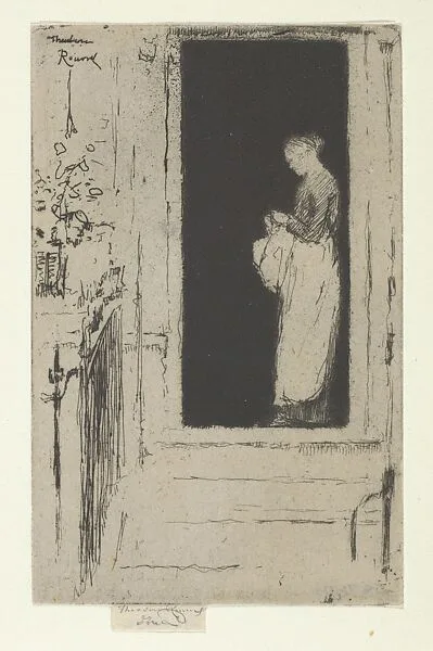Penelope, A Doorway, Chelsea — Théodore Roussel