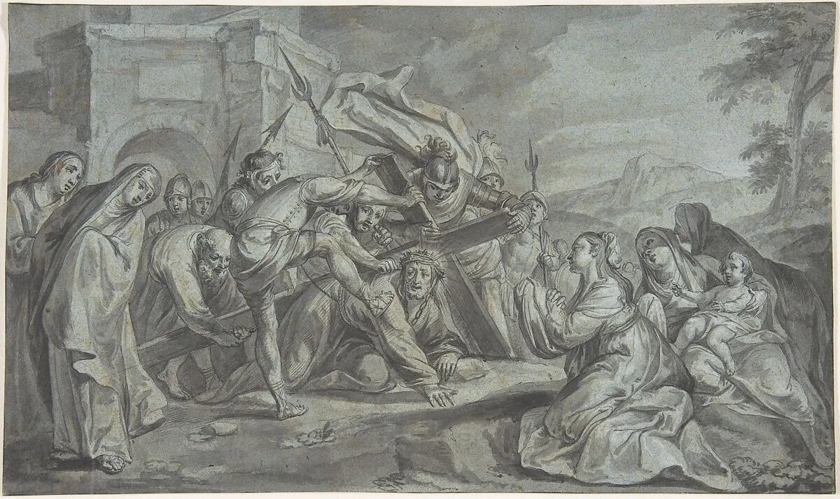 Christ Carrying the Cross — Johann Wolfgang Baumgartner
