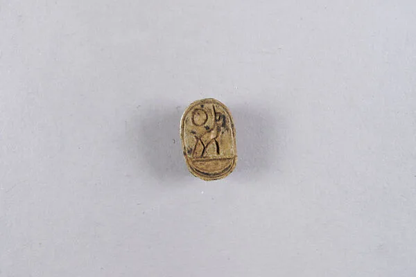 Scarab Decorated with the Representation of a Cat (Bastet) — Unknown