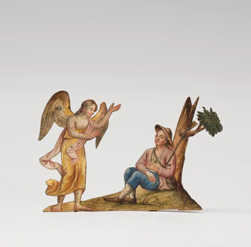 Angel Appearing to Seated Shepherd