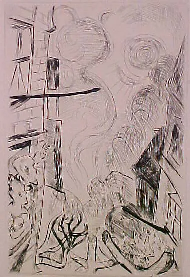 Springtime, from the portfolio ¦Faces¦ — Max Beckmann|Marées Gesellschaft, R. Piper & Co.