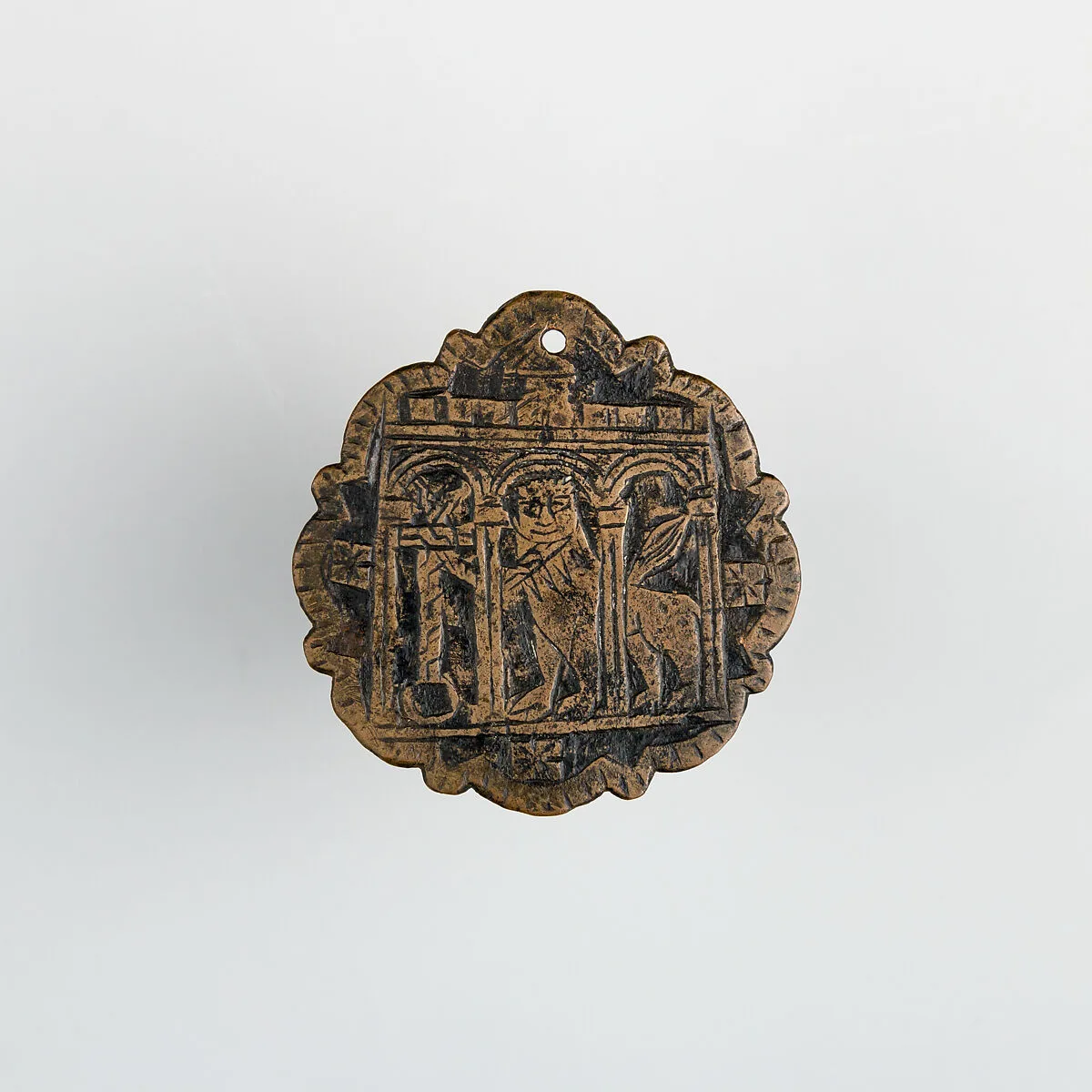 Badge or Harness Pendant — Unknown