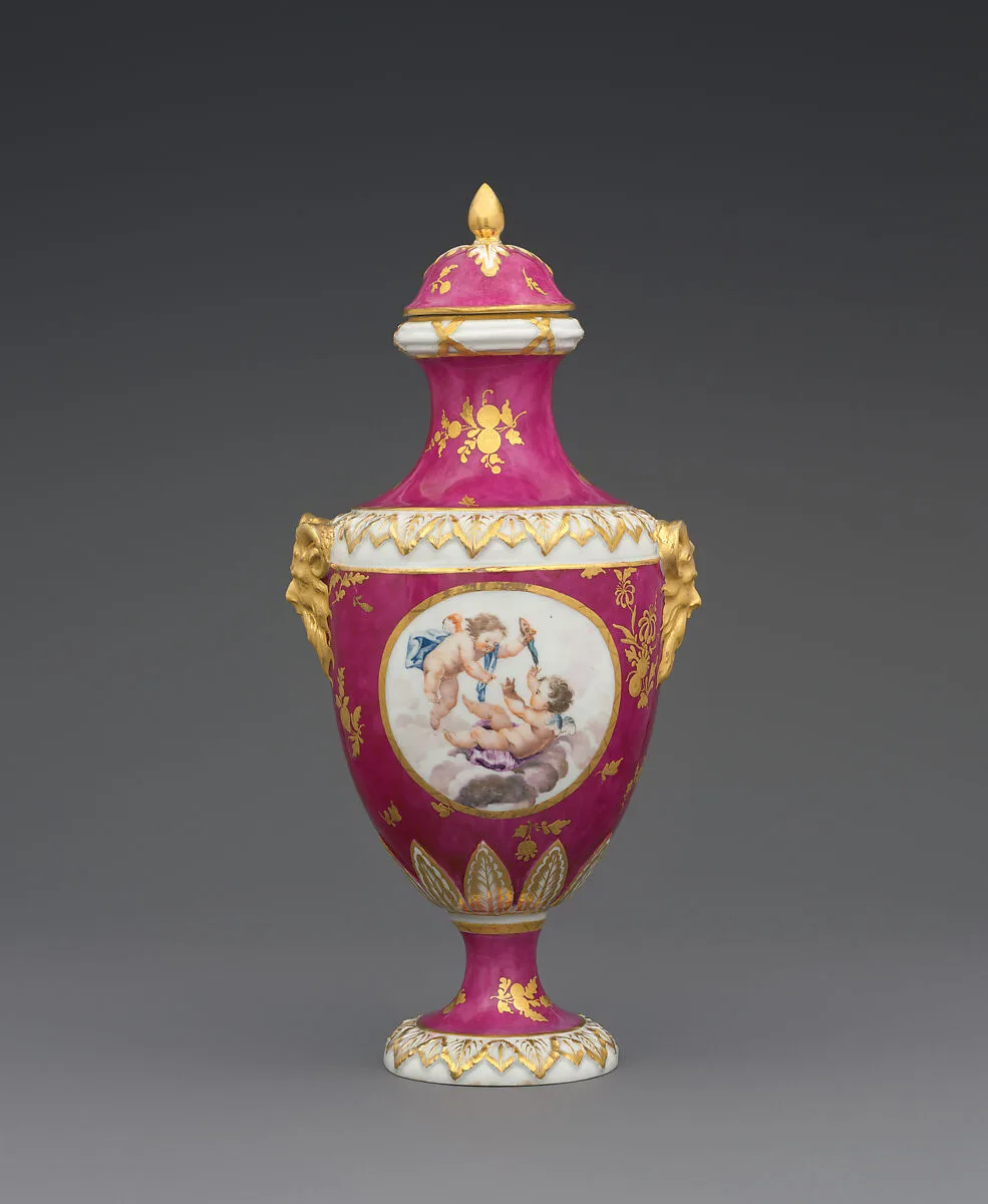 Vase with cover — Chelsea Porcelain Manufactory|Robert Askew
