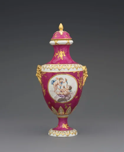 Vase with cover