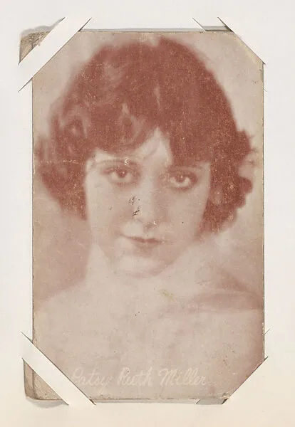 Patsy Ruth Miller from Movie Stars Exhibit Cards series (W401) — Unknown