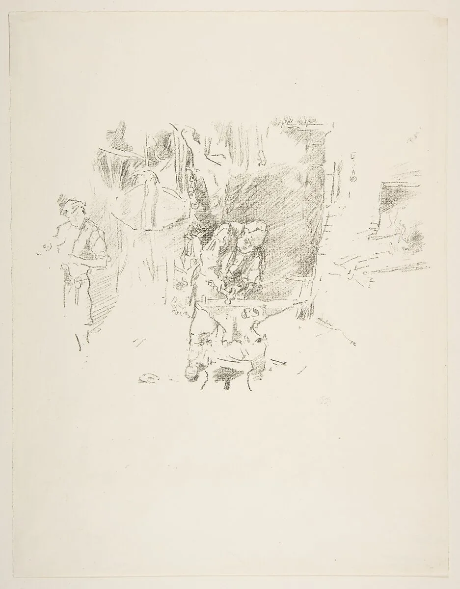 The Sunny Smithy — James McNeill Whistler