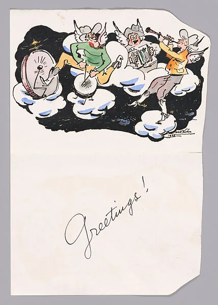 Greeting Card — Alexander Strahan & Co.|Walt Kuhn