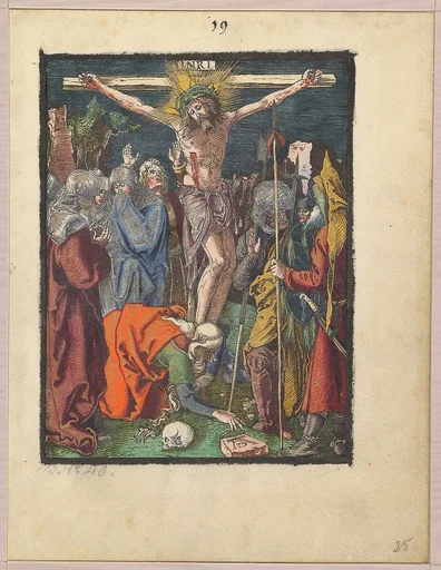 Crucifixion, from "The Small Woodcut Passion"