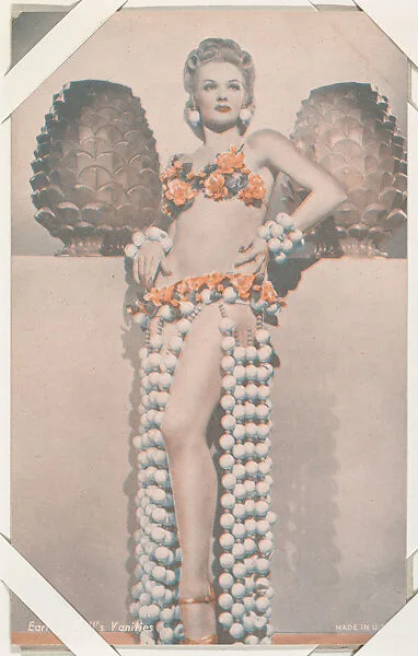 Earl Carroll's Vanities Pin-up (W423) — Unknown