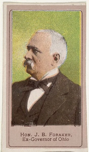 Honorable J. B. Foraker, Ex-Governor of Ohio, from the Heroes of the Spanish War series (T175) — Kinney Brothers Tobacco Company|American Tobacco Company