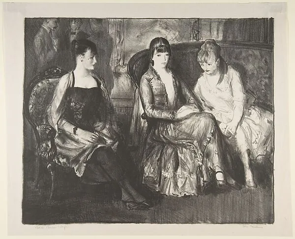 Marjorie, Emma and Elsie — George Bellows|Bolton Brown|George Bellows