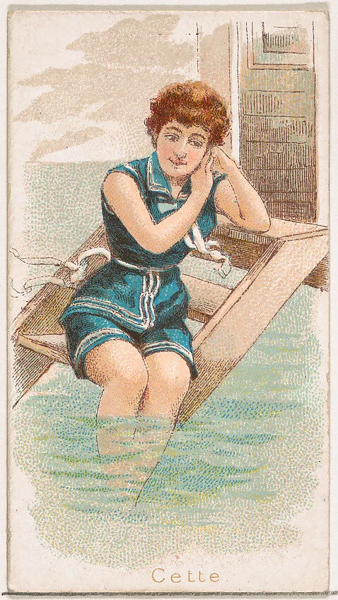 Cette, from the Fancy Bathers series (N187) issued by Wm. S. Kimball & Co. — William S. Kimball & Company