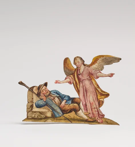 Angel Appearing to Sleeping Shepherd