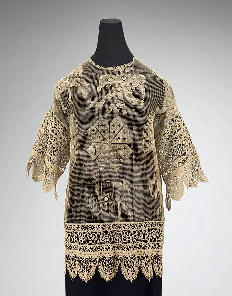 Evening overblouse — Unknown