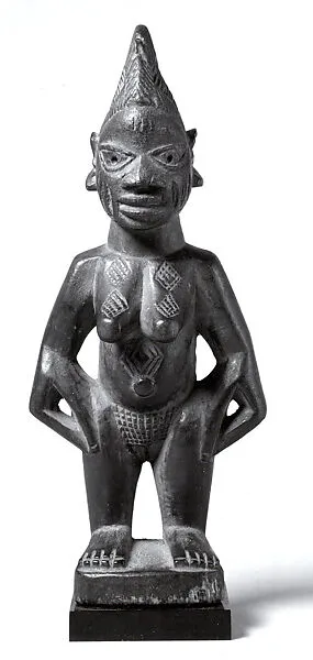 Twin Figure: Female (Ibeji) — Unknown