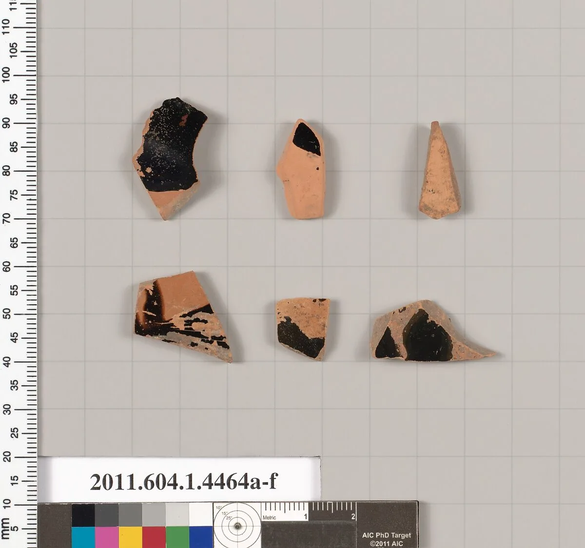 Terracotta fragments of kylikes (drinking cups) — Unknown