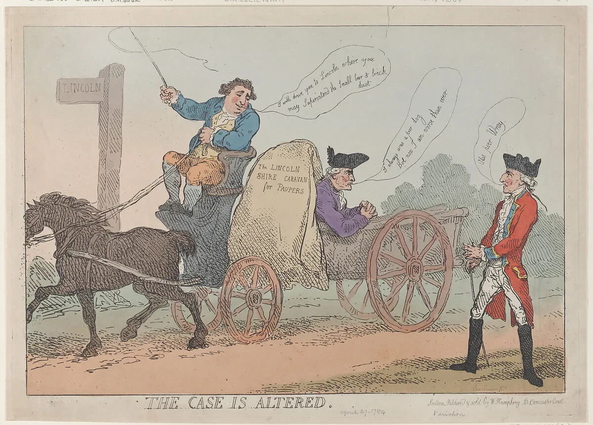 The Case Is Altered — William Humphrey|Charles James Fox|Samuel Hood, 1st Viscount Hood|Thomas Rowlandson|Sir Cecil Wray