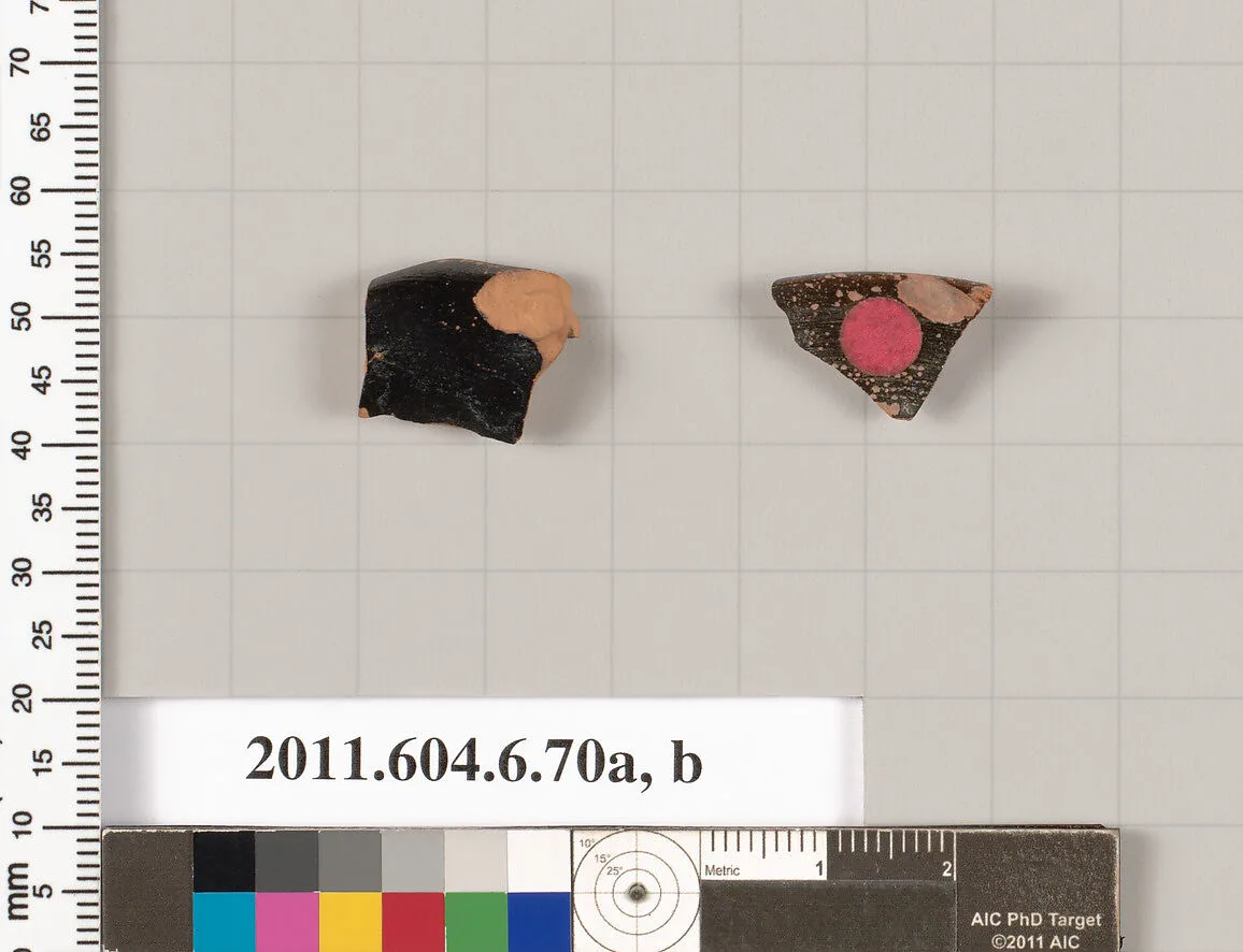 Terracotta fragments of undetermined shapes — Unknown