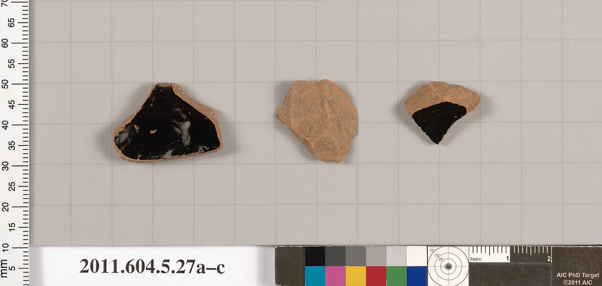 Terracotta fragments of kylikes (drinking cups) — Unknown