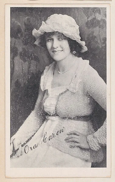 Ora Carew from Kromo Gravure "Leading Moving Picture Stars" (W623) — Kromo Gravure Photo Company, Detroit, Michigan