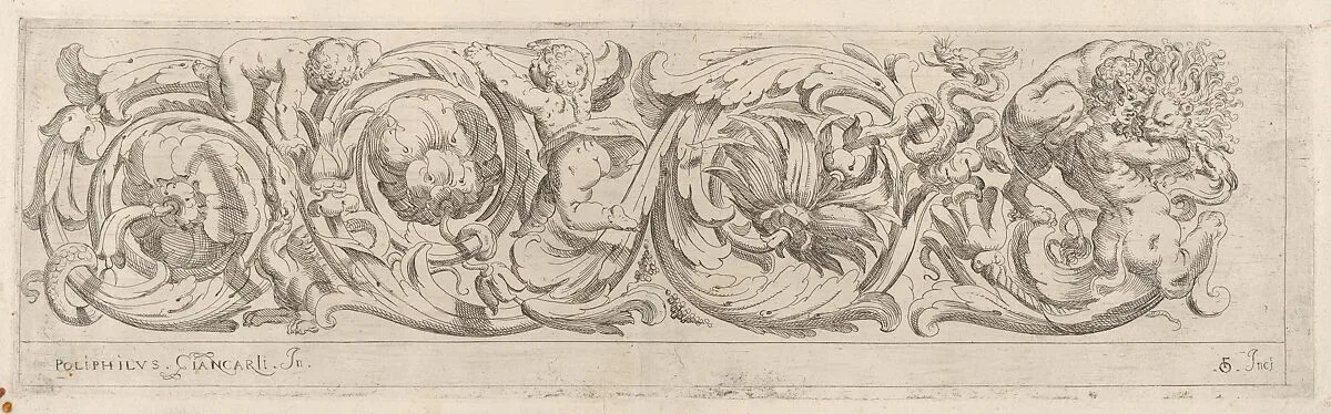Disegni Varij di Polifilo Zancarli (Friezes) — Polifilo Giancarli|Odoardo Fialetti