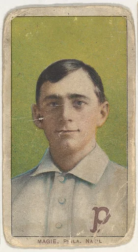Magie, Philadelphia, National League, from the White Border series (T206) for the American Tobacco Company