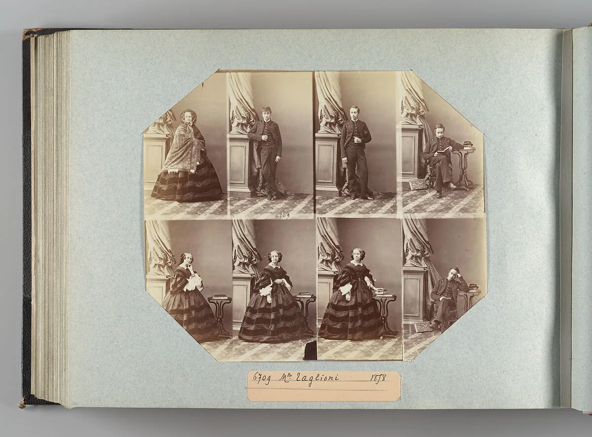M. Taglioni — André-Adolphe-Eugène Disdéri