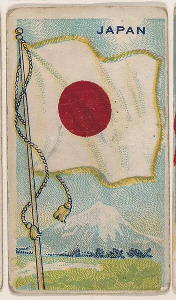 Japan, bakery card from the Flags series (D34), issued by the Ward-Mackey Company — Ward-Mackey Company