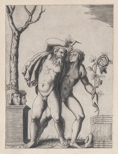 Speculum Romanae Magnificentiae: Young and Old Bacchant