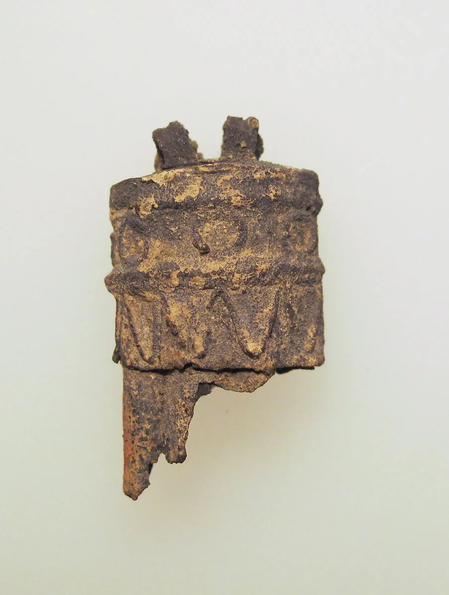 Pendant with geometric ornament — Unknown
