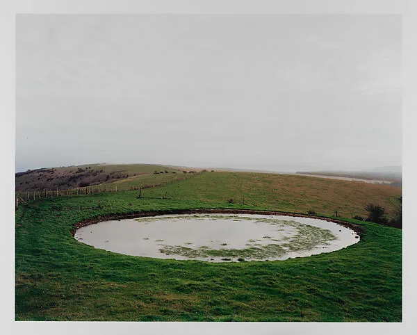 Ditchling Beacon, Dew Pond — Jem Southam