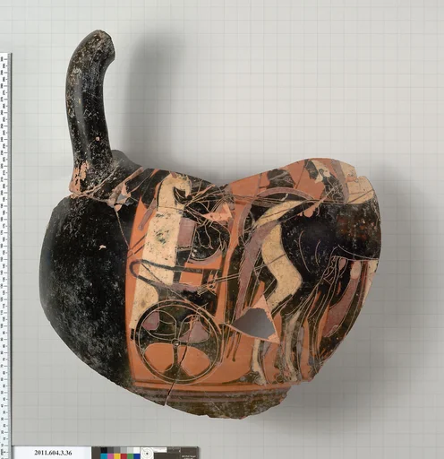 Terracotta fragment of an amphora (jar)